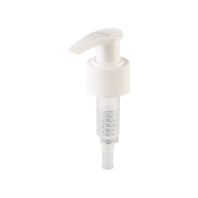 304 Spring Plastic Lotion Pump with Smooth Matt Closure and Inside Outside Spring for Cosmetic Dispenser