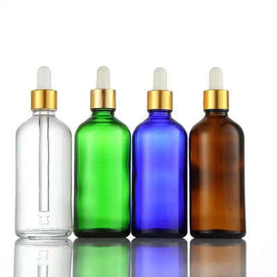 5/10/15/20/30/50/100ml Amber Glass Dropper Bottles Empty Refillable Aromatherapy Serum Cosmetic Liquid