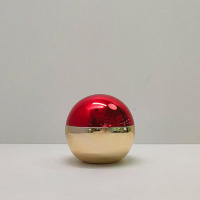 5g/25g/50g/80g Double Layers Round Ball-Shaped Plastic Cream Jar Skincare and Beauty Products
