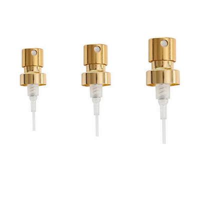 15MM 20MM Electroplated Aluminum Fine Mist Sprayer Pump with Precise Dosage Control for Personal Care