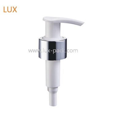 Easy To Close Aluminum Shell Left-right Lock Lotion Pump for Bathroom and Cosmetic Use