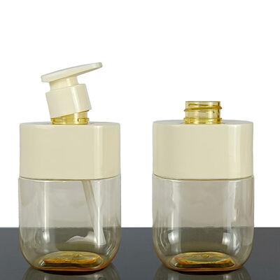 300ml Leak Proof Square Lotion Pump Bottle with High Impact Resistance for Skincare Packaging