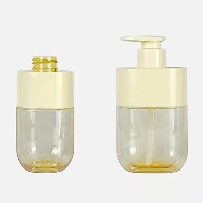 300ml Leak Proof Square Lotion Pump Bottle with High Impact Resistance for Skincare Packaging