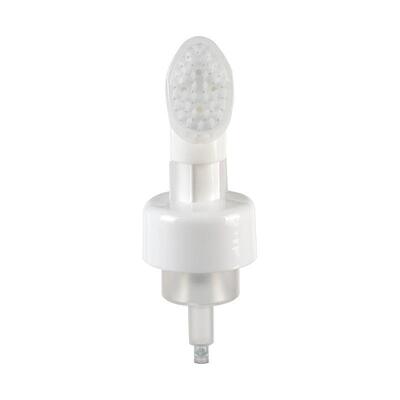 42mm Refillable Foam Pump Dispenser with Silkscreen Printing and Silicone Brush for Skincare