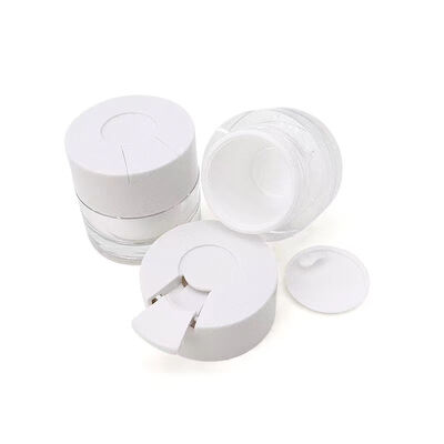 15g 30g 50g Leakproof Plastic Cream Jar with Customizable Colors for Skincare and Cosmetic Use