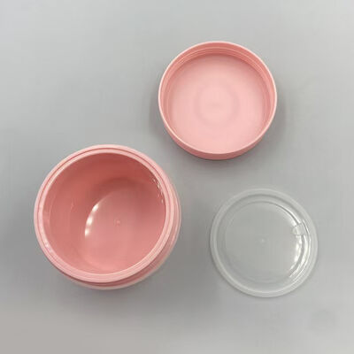 Anti-slip Design 80g PP Cream Jar with Matte Surface and Pull-hand Gasket for Cosmetic Cream Storage