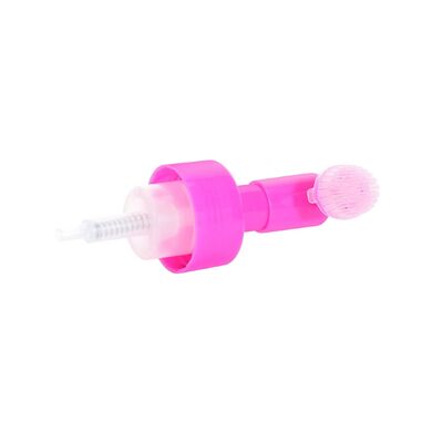 42mm 43mm Personal Care Packaging Soft Silicone Brush Foam Pump for Shampoo Bottle