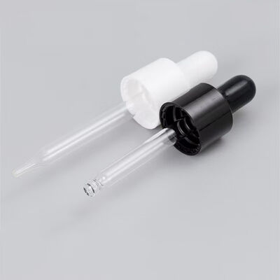 18mm 20mm 24mm Necksize Silicone Pipette Plastic Dropper for Essential Oil with Chemical Resistance and Precise Measurement