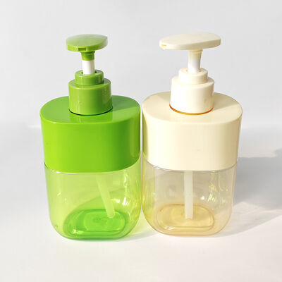 300ml Leak Proof Square Lotion Pump Bottle with High Impact Resistance for Skincare Packaging