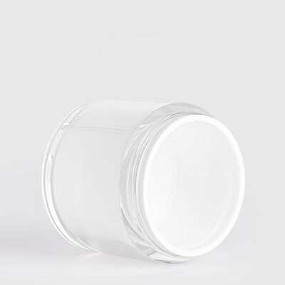 30g 50g 100g PP PS Plastic Airless Cream Jar with Airless Pump and Customized Logo
