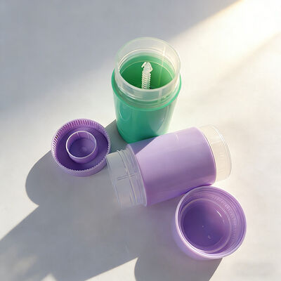 Wholesale 30g 50g 75g 100g PP Cosmetic Grade Empty Deodorant Stick Tubes with Customized Silkscreen Print