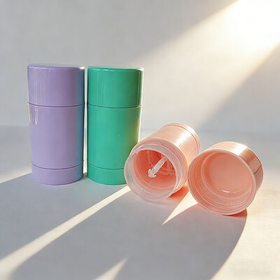 Wholesale 30g 50g 75g 100g PP Cosmetic Grade Empty Deodorant Stick Tubes with Customized Silkscreen Print