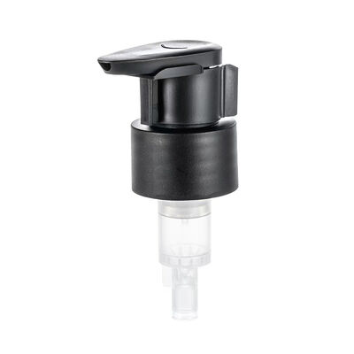 Matte Mold Head Plastic Lotion Pump with 24/410 28/410 Neck Size and Clip Attachment for Hygienic Dispensing