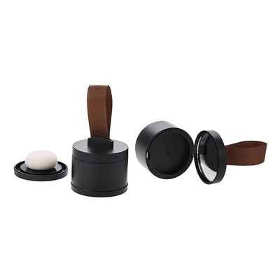 4g Capacity ABS Cosmetic Container with Powder Puff and Built-in Mirror for Hairline Powder