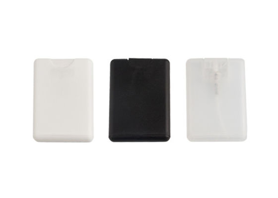 Various Colors Credit Card Hand Bottle 20Ml Plastic Perfume Mist Spray