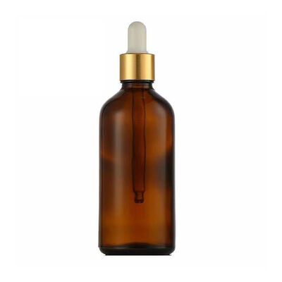 Wholesale Customized Colors YB Glass Essential Oil Bottle with Plastic Dropper and Silkscreen Printing in 10ml-100ml Capacity
