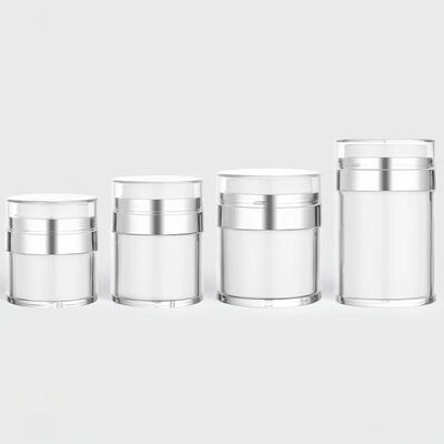 15ml 30ml 50ml 100ml Airless Pump Bottle for Skincare Serum Lotion with Elegant Cosmetic Packaging Design