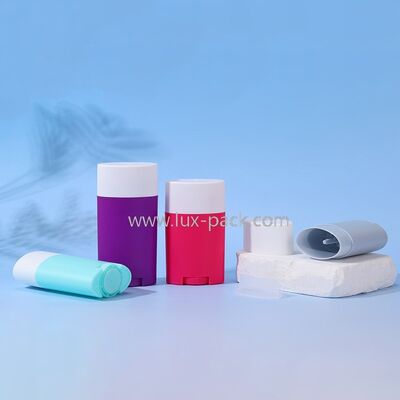 PP Material 35g 50g 70g Empty Deodorant Stick with Silk Printing and Hot Stamping for Customized Packaging