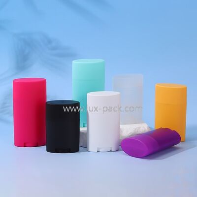 PP Material 35g 50g 70g Empty Deodorant Stick with Silk Printing and Hot Stamping for Customized Packaging