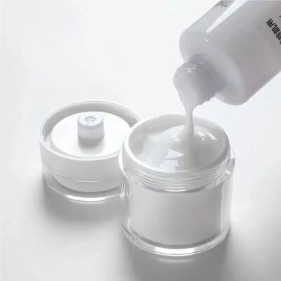 Replaceable Inner Liner Acrylic Airless Jar 50g – Vacuum Dispensing for Skincare
