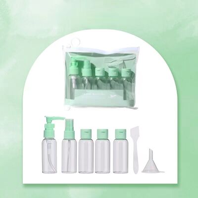 50ml PET Lotion Pump Bottle – Portable Travel Size, Leakproof Skincare Container, Custom Color Available