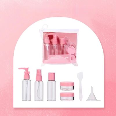 50ml PET Lotion Pump Bottle – Portable Travel Size, Leakproof Skincare Container, Custom Color Available