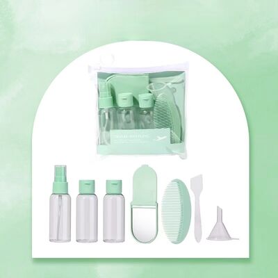 50ml PET Lotion Pump Bottle – Portable Travel Size, Leakproof Skincare Container, Custom Color Available