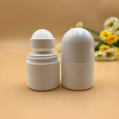 Wholesale 30ml 50ml Food-grade PP Roller Bottle Customizable Roll-on Bottle for Deodorant and Skincare