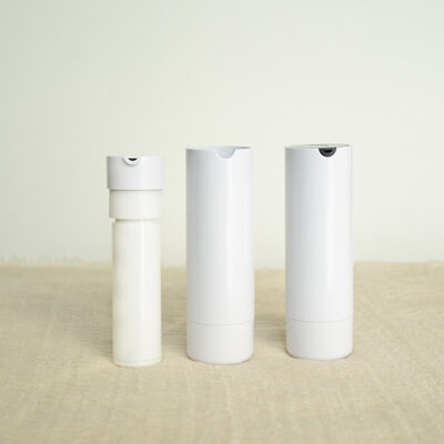 Wholesale 30ml 50ml Twist Plastic Airless Pump Bottle with Vacuum Lotion Pump in ABS+PP and Customized Color
