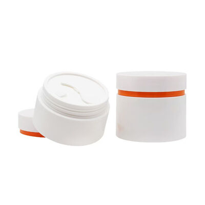 Wholesale Food-Grade PP Plastic Cream Jar with Leak-proof Seal and Customizable Colors for Cosmetic Cream