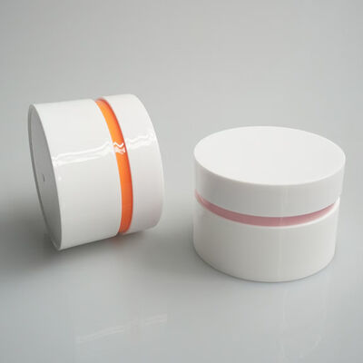 Wholesale Food-Grade PP Plastic Cream Jar with Leak-proof Seal and Customizable Colors for Cosmetic Cream