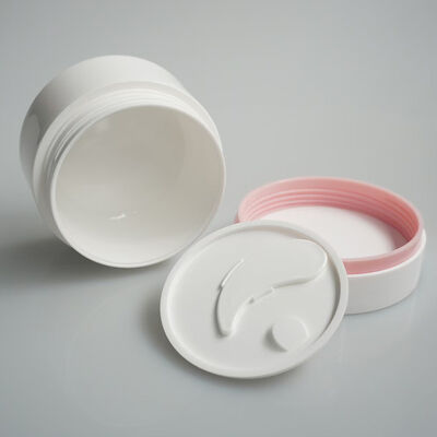 Wholesale Food-Grade PP Plastic Cream Jar with Leak-proof Seal and Customizable Colors for Cosmetic Cream