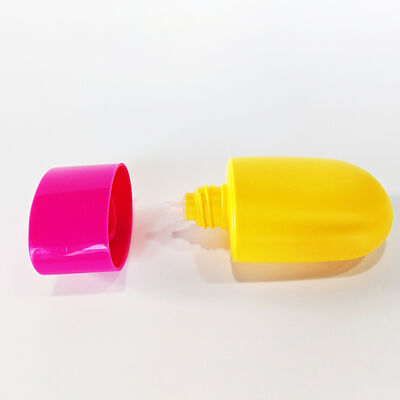 50ml Portable Customizable Cosmetic Plastic Bottle for Sunscreen and BB Cream