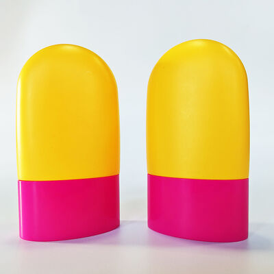 50ml Portable Customizable Cosmetic Plastic Bottle for Sunscreen and BB Cream