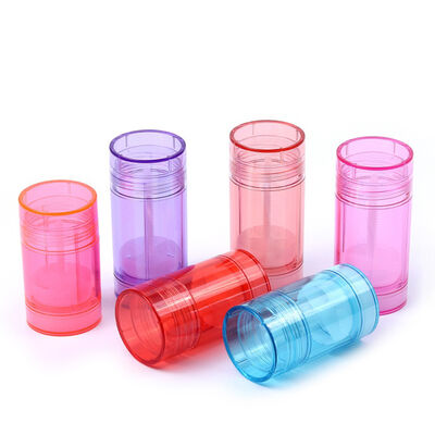 Custom Color Twist-Up PP Plastic Deodorant Container OEM/ODM Private Label 15g 30g 50g 75g Roll-On Perfume Bottle for Body Care