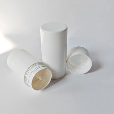 PP Material Empty Deodorant Stick with Bottom Filling Design and Travel-Friendly TSA Approved Size