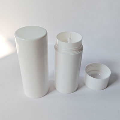 PP Material Empty Deodorant Stick with Bottom Filling Design and Travel-Friendly TSA Approved Size