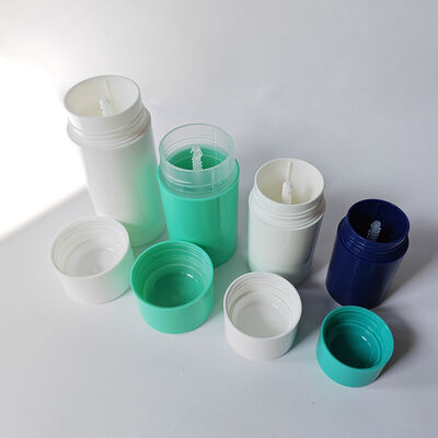 PP Material Empty Deodorant Stick with Bottom Filling Design and Travel-Friendly TSA Approved Size