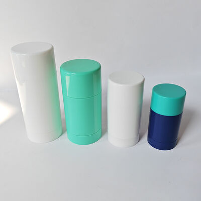PP Material Empty Deodorant Stick with Bottom Filling Design and Travel-Friendly TSA Approved Size