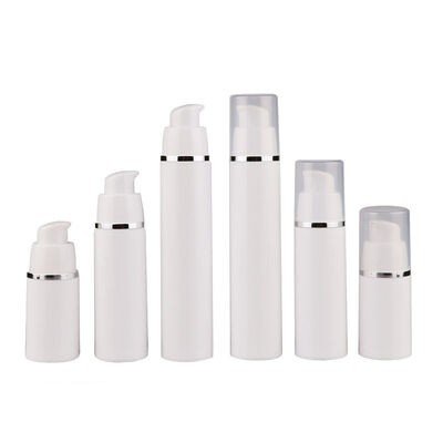 Wholesale 15ml 30ml 50ml Airless Pump Bottles for Skincare with OEM ODM Customization in Food Grade PP
