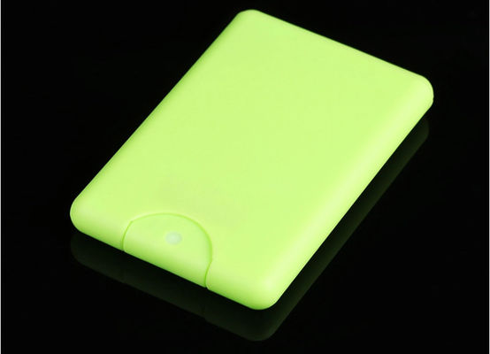 Colorful 20ml Credit Card Hand Sanitizer Spray / Spray Bottles For Perfume