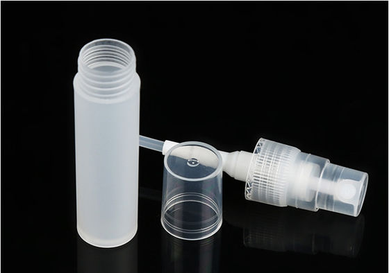 Frosted Mini Fine Mist Spray Bottle with Clear Protective Cap