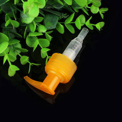 Bright Orange Built-in Lotion Pump Eye-Catching Dispenser Pump for Shampoo and Body Wash Bottles