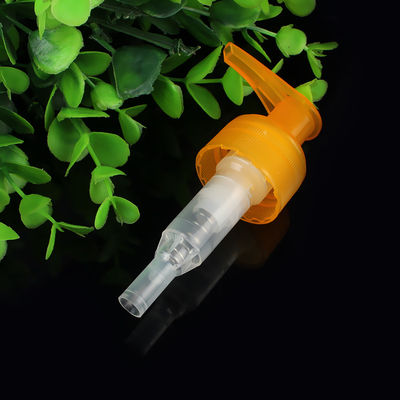Bright Orange Built-in Lotion Pump Eye-Catching Dispenser Pump for Shampoo and Body Wash Bottles
