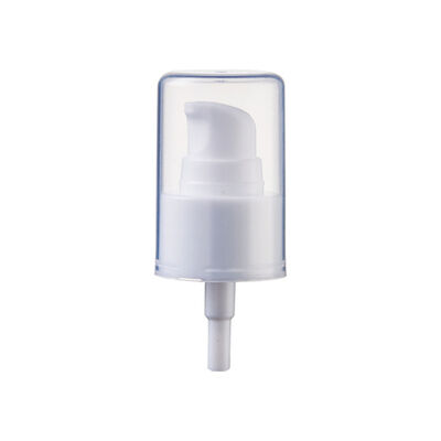 24mm External Spring Double Shell Leakproof Cream Pump Dispenser for Cosmetic Bottles