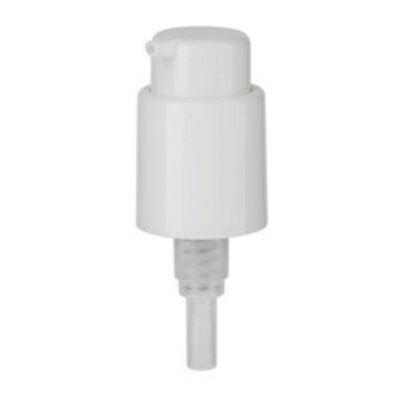 24mm External Spring Double Shell Leakproof Cream Pump Dispenser for Cosmetic Bottles