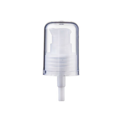 24mm External Spring Double Shell Leakproof Cream Pump Dispenser for Cosmetic Bottles