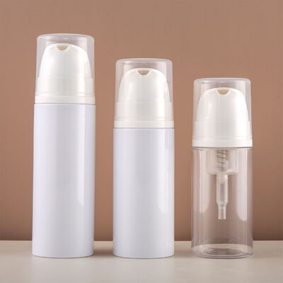 Wholesale PET PP Foam Pump Bottle 100ml 120ml 150ml with Leak-proof Design for Facial Cleanser and Liquid Soap