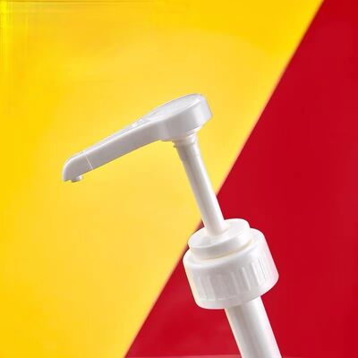 Wholesale Food Grade PP Plastic Syrup Dispenser Pump with Big Dosage 8cc 10cc 30cc in 28mm 33mm 38mm Sizes