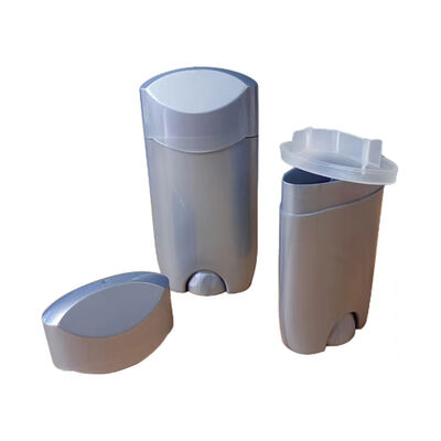Rotating Type 2.5 oz PP Material Empty Deodorant Stick - Refillable Deodorant Container for DIY Beauty